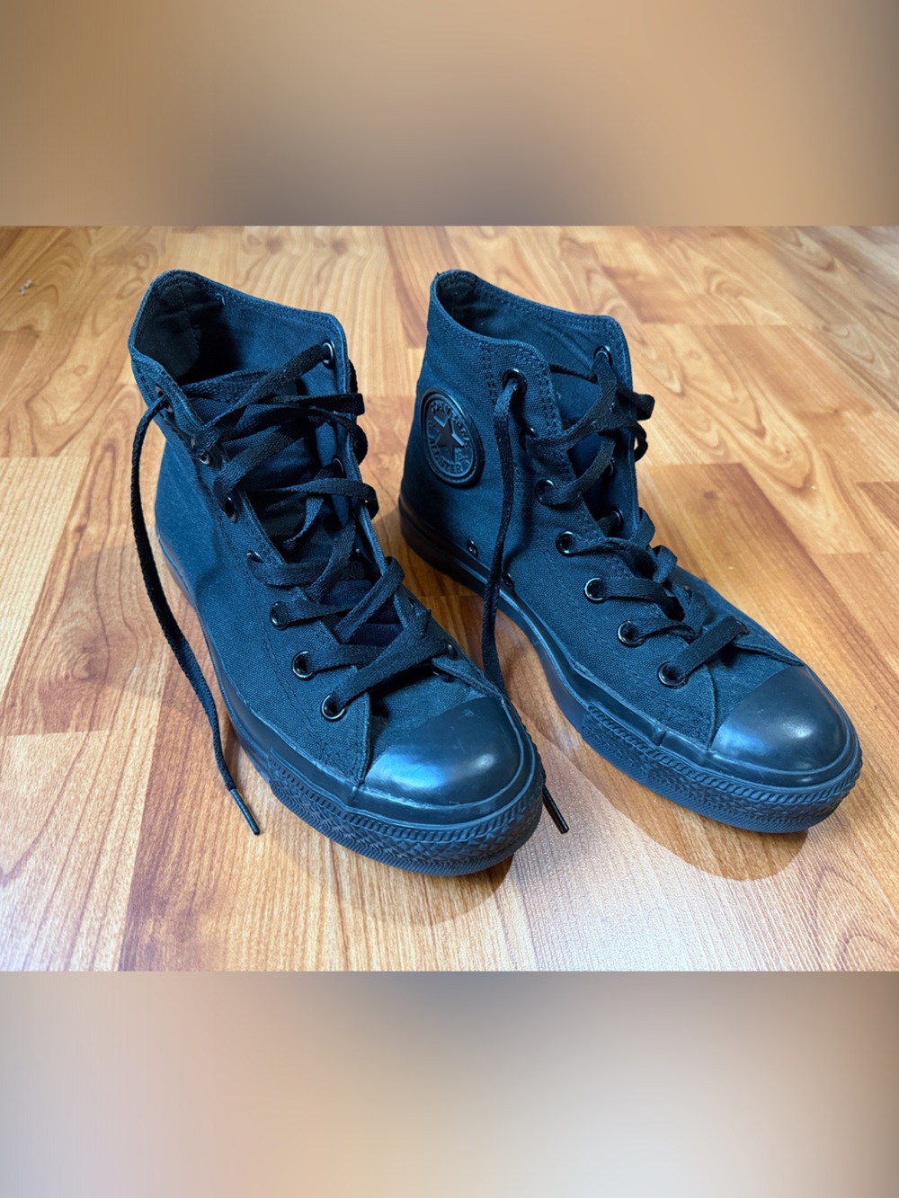 Converse Black High-Top Canvas Sneakers
